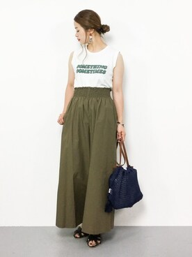 isaさん(レディース・155cm)の夏コーディネート