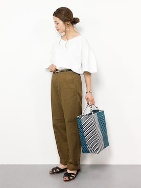 isaさん（レディース・155cm）の夏コーディネート