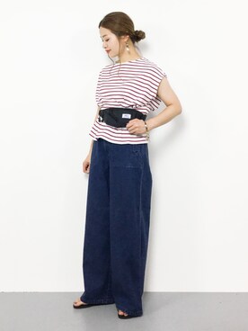 isaさん（レディース・155cm）の夏コーディネート