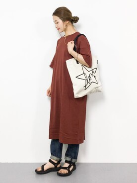 isaさん（レディース・155cm）の夏コーディネート