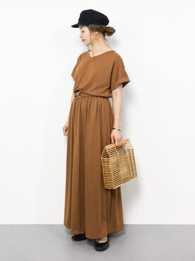 isaさん（レディース・155cm）の夏コーディネート