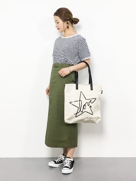 isaさん（レディース・155cm）の夏コーディネート