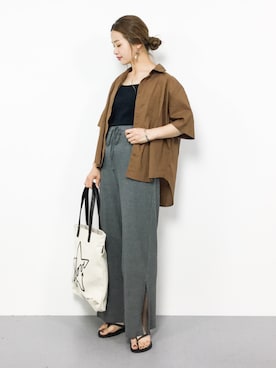 isaさん（レディース・155cm）の夏コーディネート