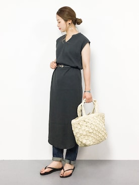 isaさん（レディース・155cm）の夏コーディネート