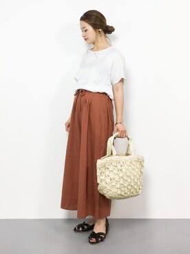 isaさん(レディース・155cm)の夏コーディネート