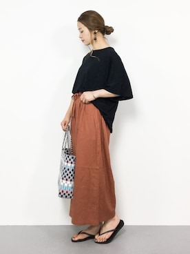 isaさん（レディース・155cm）の夏コーディネート