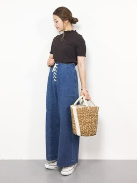 isaさん（レディース・155cm）の夏コーディネート