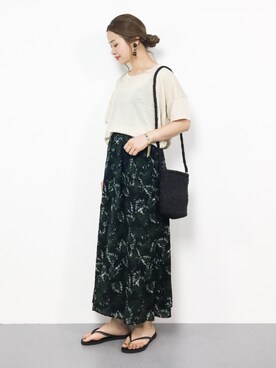 isaさん（レディース・155cm）の夏コーディネート