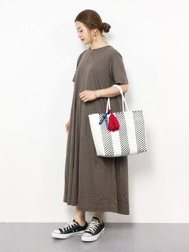 isaさん（レディース・155cm）の夏コーディネート