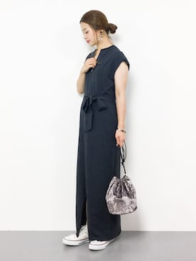 isaさん（レディース・155cm）の夏コーディネート