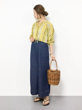 isaさん(レディース・155cm)の夏コーディネート