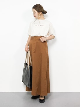 isaさん（レディース・155cm）の夏コーディネート