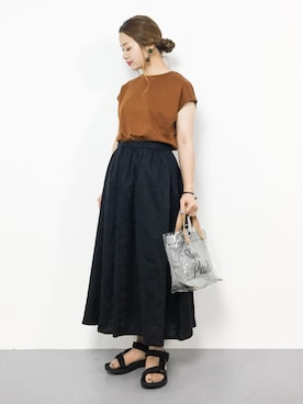 isaさん（レディース・155cm）の夏コーディネート