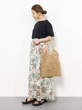 isaさん（レディース・155cm）の夏コーディネート