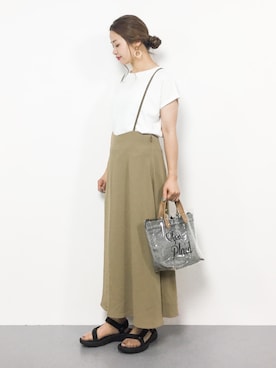 isaさん（レディース・155cm）の夏コーディネート