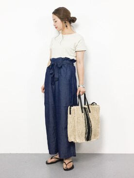 isaさん（レディース・155cm）の夏コーディネート