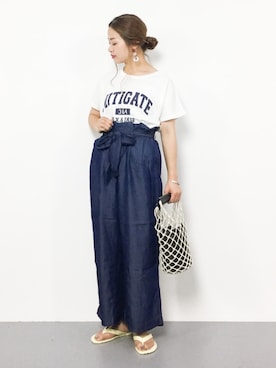 isaさん(レディース・155cm)の夏コーディネート