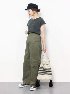 isaさん(レディース・155cm)の夏コーディネート