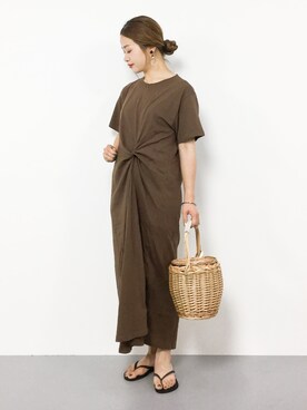 isaさん（レディース・155cm）の夏コーディネート