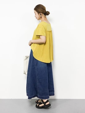 isaさん（レディース・155cm）の夏コーディネート