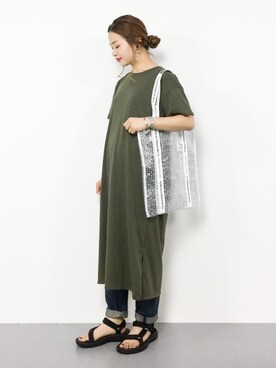 isaさん（レディース・155cm）の夏コーディネート