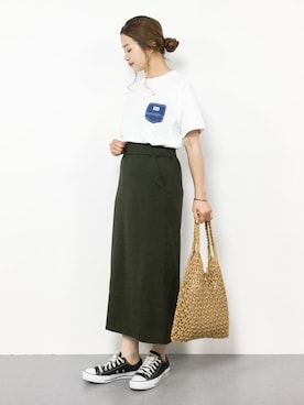 isaさん（レディース・155cm）の夏コーディネート