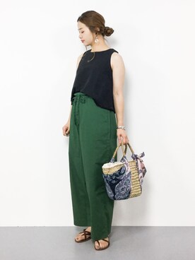 isaさん(レディース・155cm)の夏コーディネート