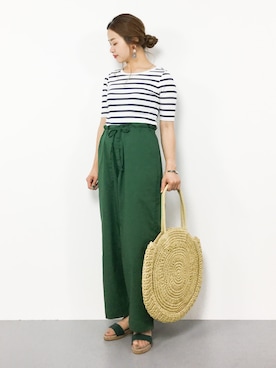 isaさん（レディース・155cm）の夏コーディネート