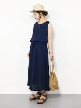 isaさん(レディース・155cm)の夏コーディネート