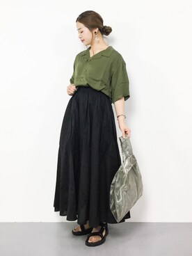 isaさん（レディース・155cm）の夏コーディネート