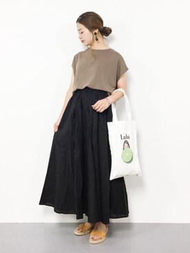 isaさん（レディース・155cm）の夏コーディネート