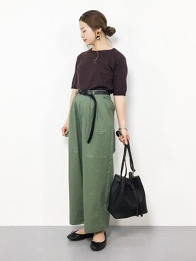 isaさん（レディース・155cm）の夏コーディネート