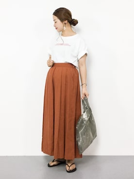 isaさん（レディース・155cm）の夏コーディネート