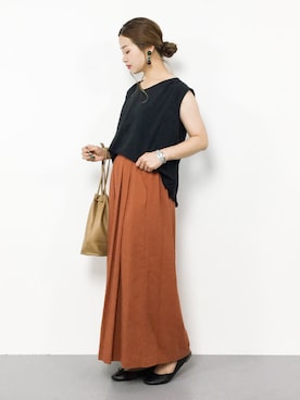 isaさん(レディース・155cm)の夏コーディネート