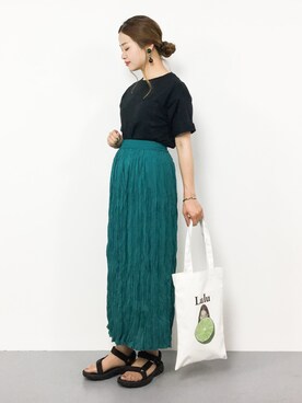 isaさん（レディース・155cm）の夏コーディネート