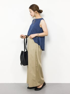 isaさん(レディース・155cm)の夏コーディネート