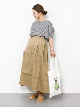 isaさん（レディース・155cm）の夏コーディネート