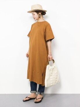 isaさん（レディース・155cm）の夏コーディネート