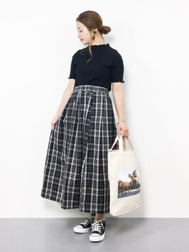 isaさん（レディース・155cm）の夏コーディネート