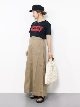 isaさん（レディース・155cm）の夏コーディネート