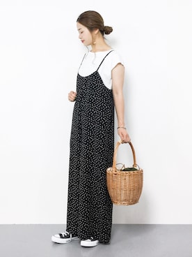 「Ctrl freak （コントロール フリーク）のアイテム」を使った、isaさん（レディース・155cm）の夏コーディネート