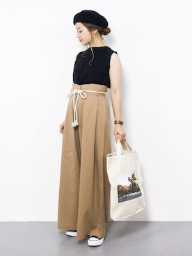 isaさん（レディース・155cm）の夏コーディネート