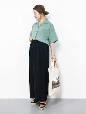 isaさん(レディース・155cm)の夏コーディネート