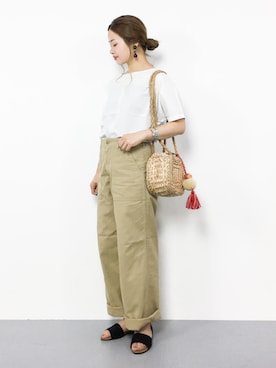 isaさん（レディース・155cm）の夏コーディネート