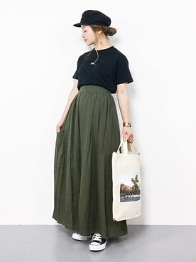 isaさん（レディース・155cm）の夏コーディネート