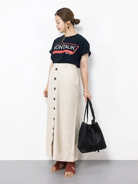 isaさん(レディース・155cm)の夏コーディネート