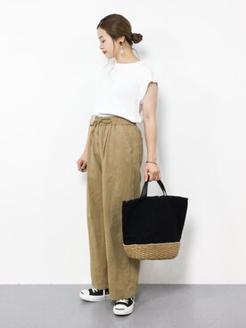 isaさん（レディース・155cm）の夏コーディネート