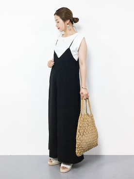 isaさん（レディース・155cm）の夏コーディネート