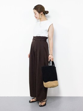 isaさん(レディース・155cm)の夏コーディネート