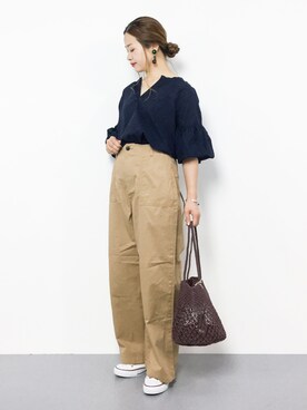 isaさん（レディース・155cm）の夏コーディネート